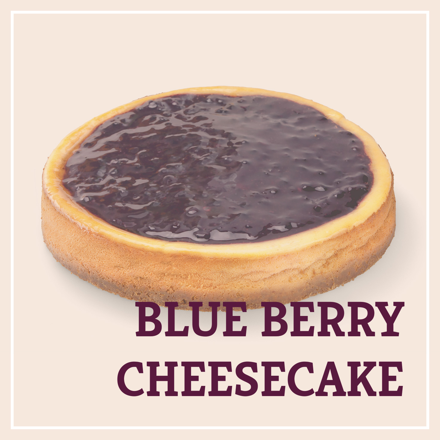 Heiss & Süß - Blue Berry Cheesecake