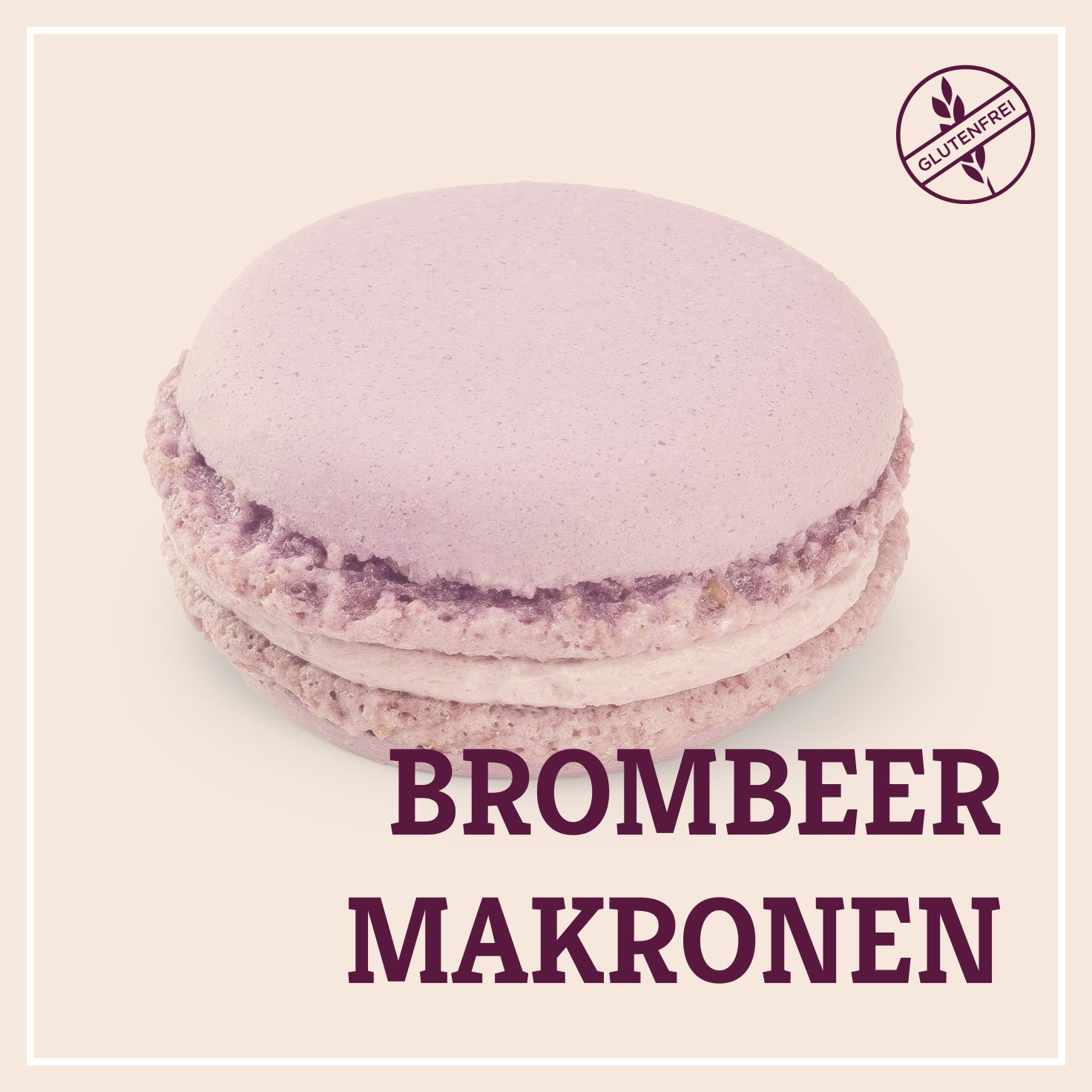 Heiss & Süß - Brombeer-Makronen