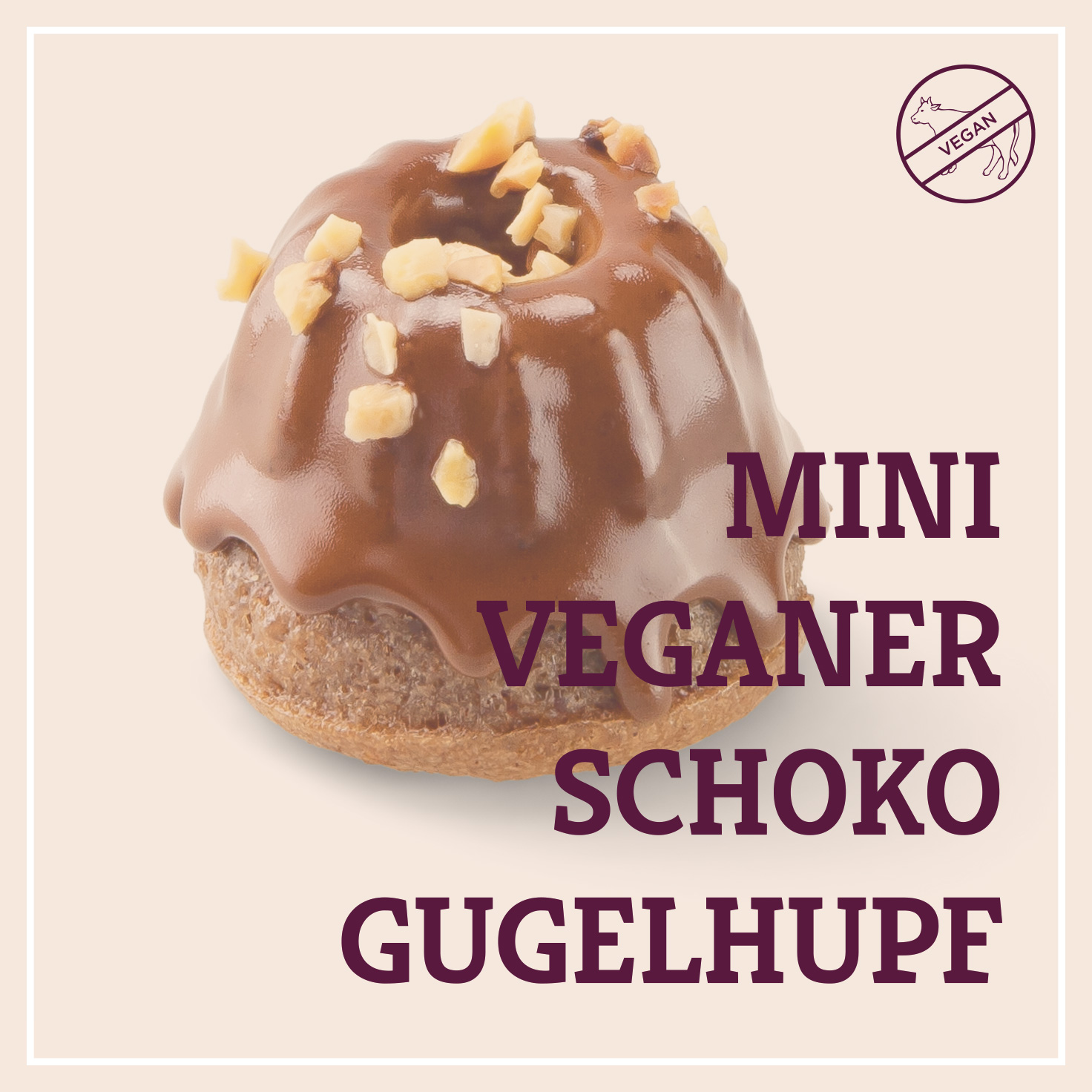 Heiss & Süß - Mini-Veganer Schoko-Gugelhupf