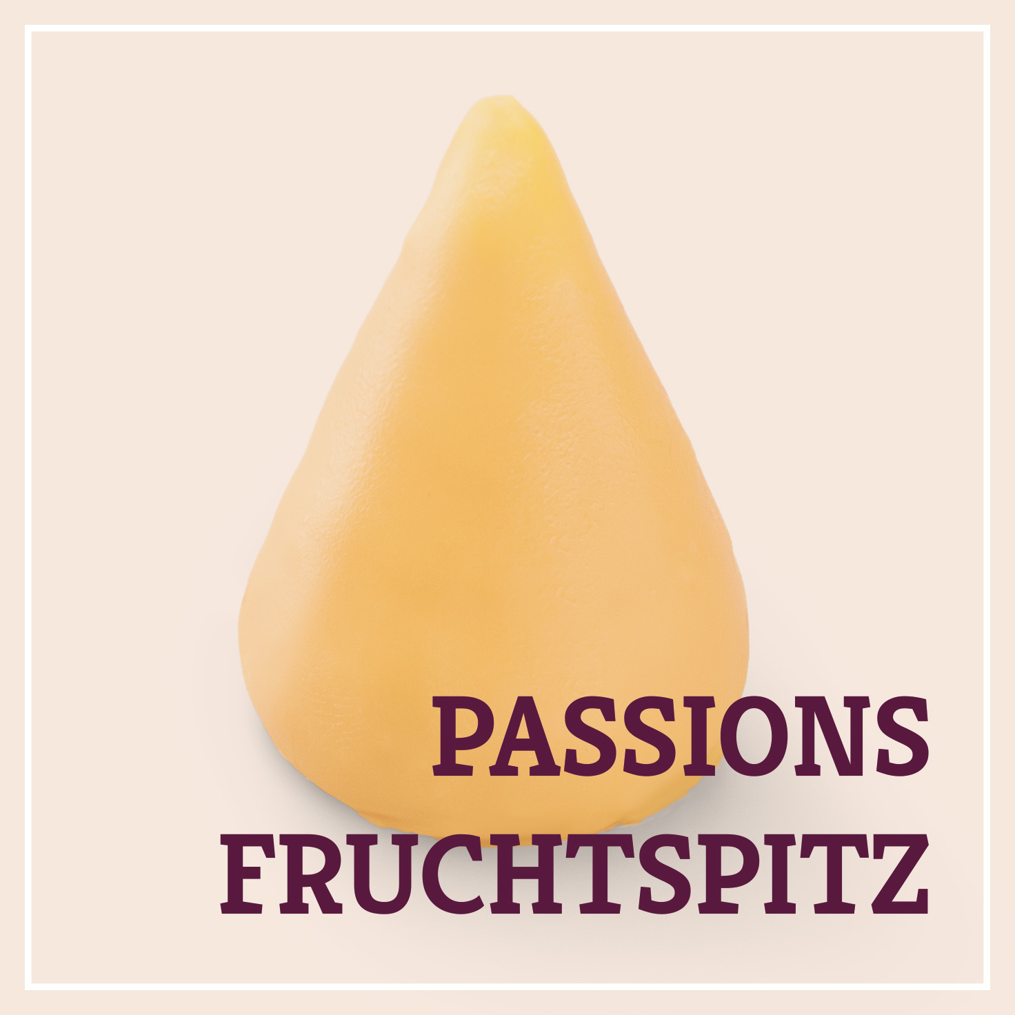 Heiss & Süß - Petit Fours - Passionsfruchtspitz