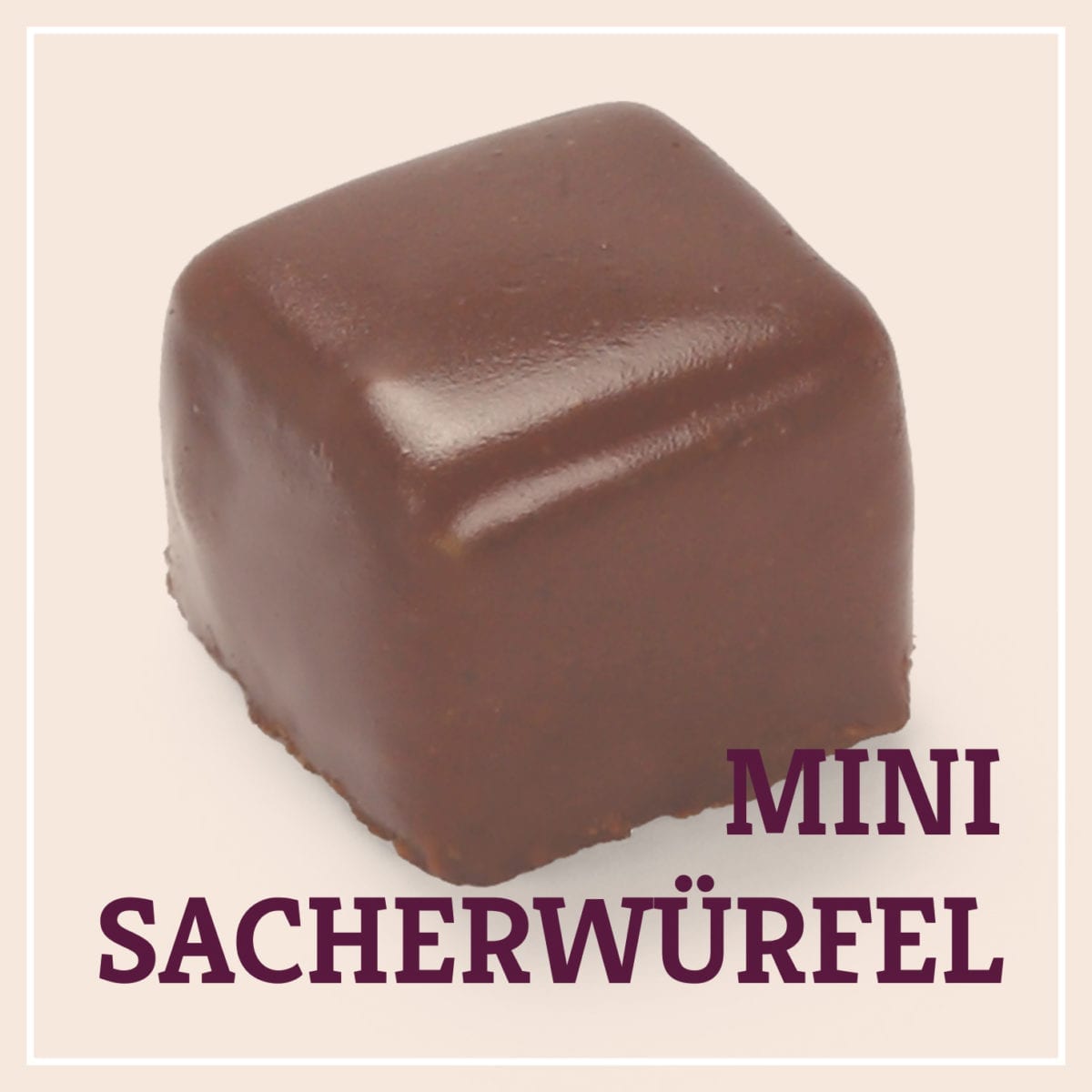 Mini-Sacherwürfel - Heiss & Süß