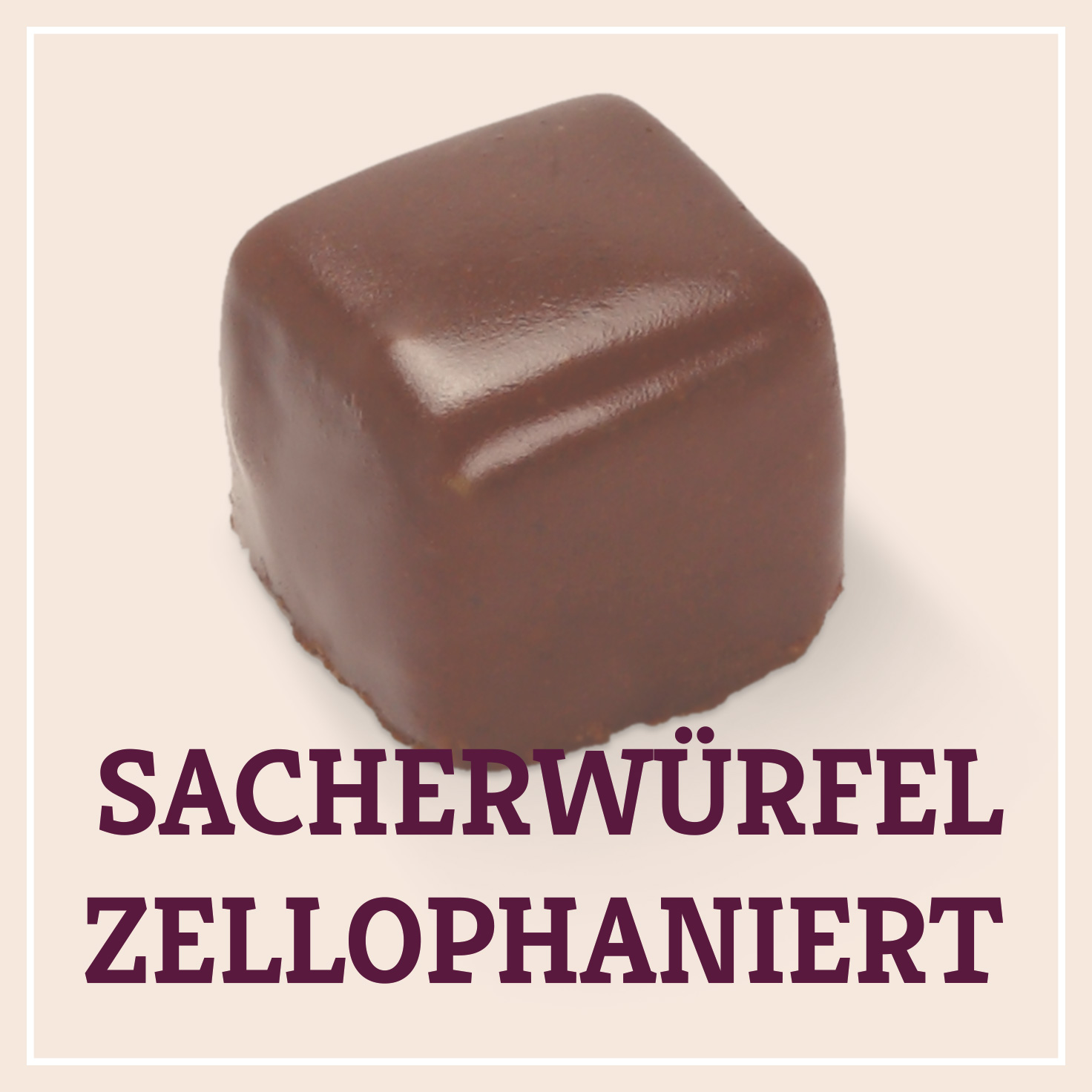 Heiss & Süß - Sacherwürfel zellophaniert