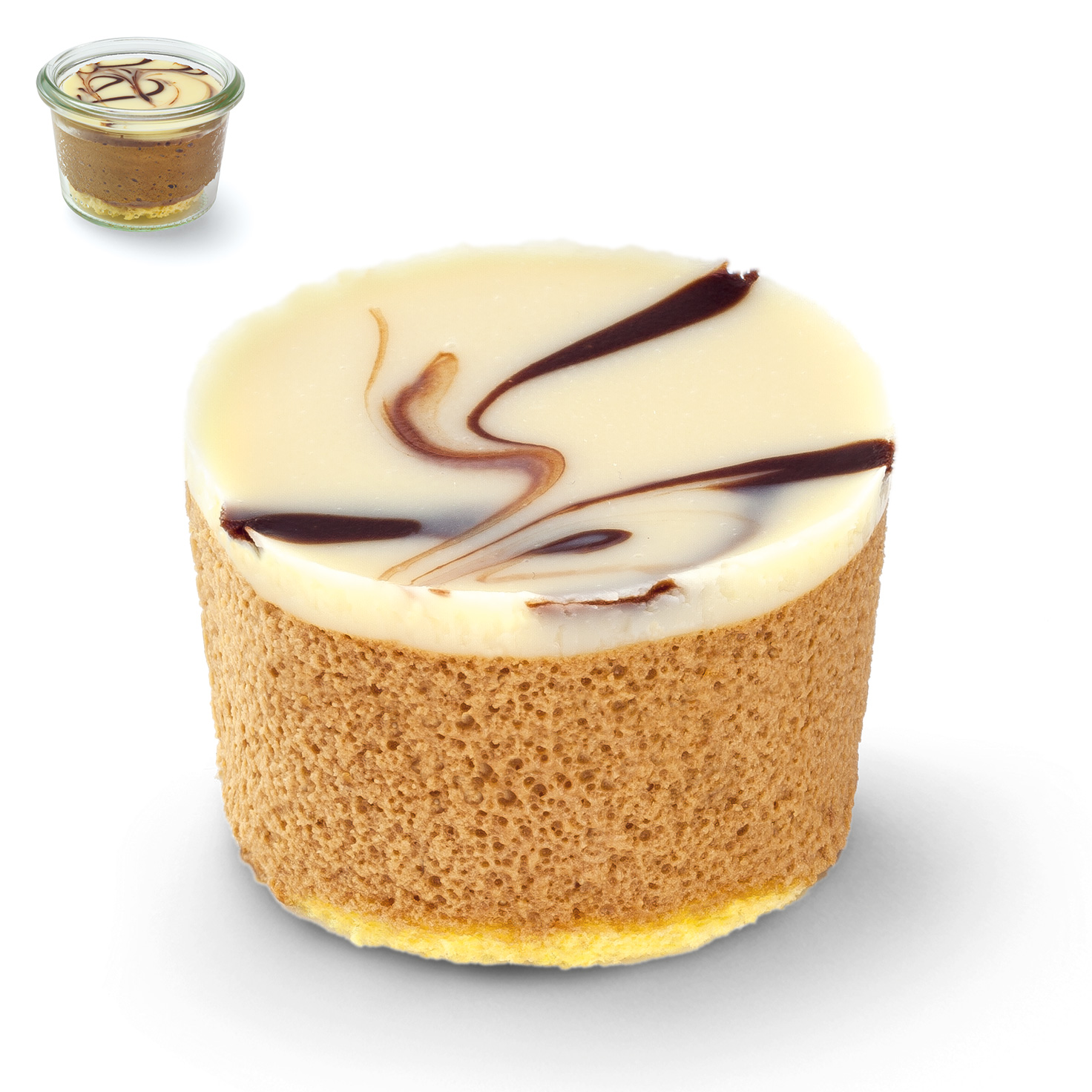 Nougatsoufflé groß