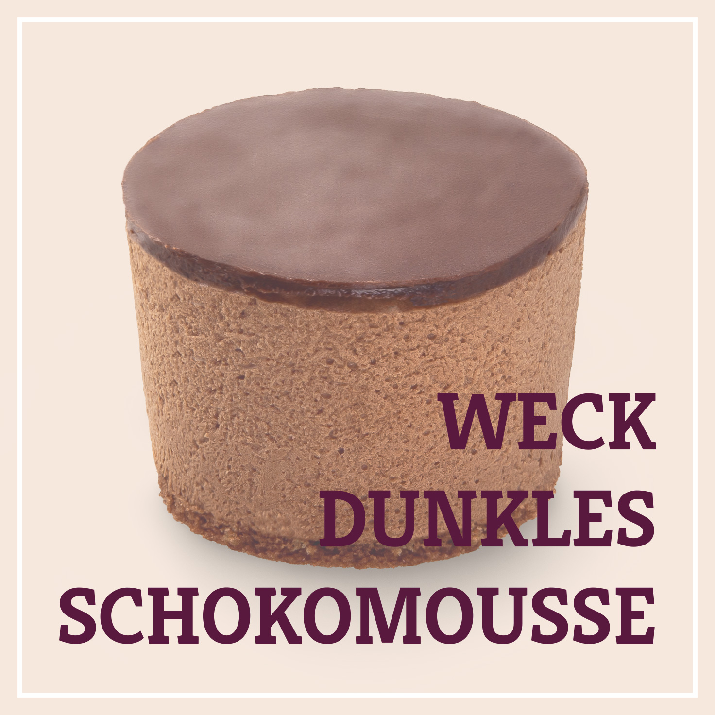 Heiss & Süß - Weck-Dunkles Schokomousse