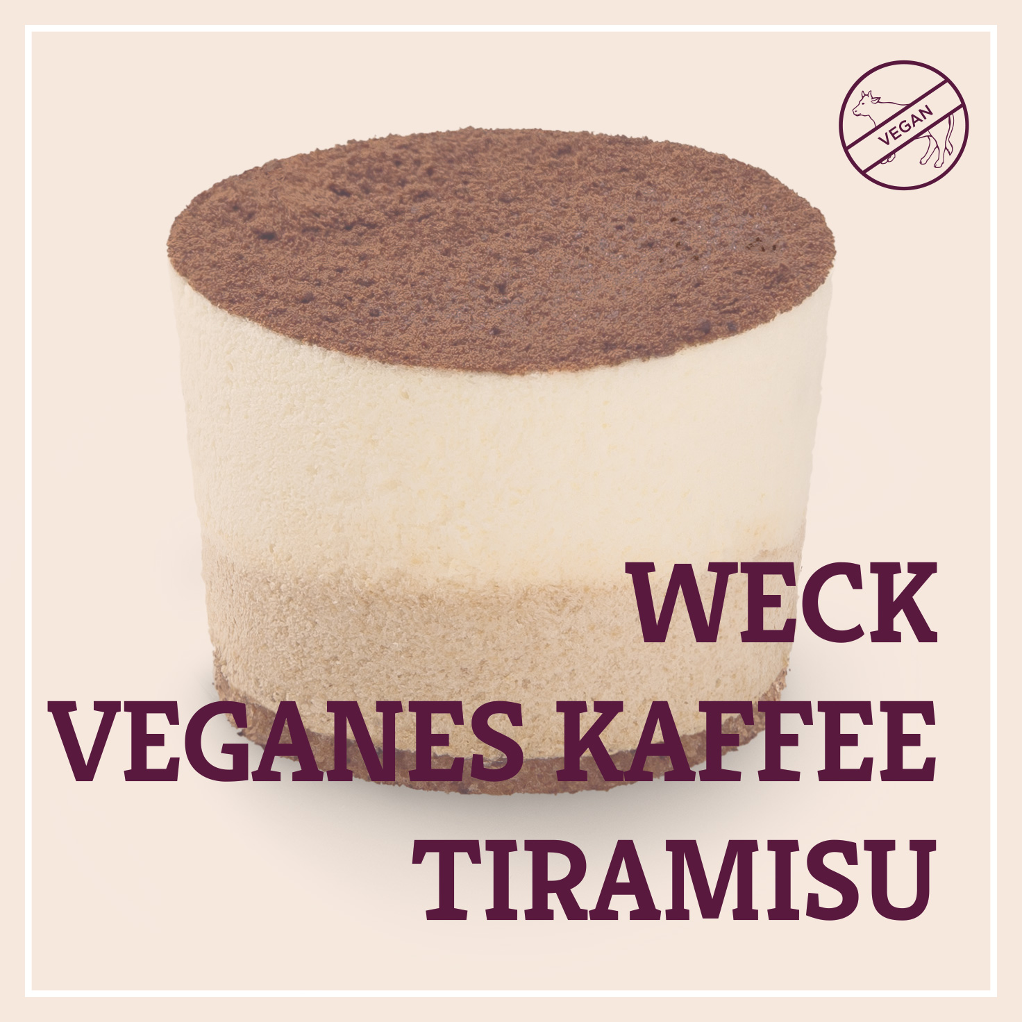 Heiss & Süß - Weck-Veganes Kaffee Tiramisu