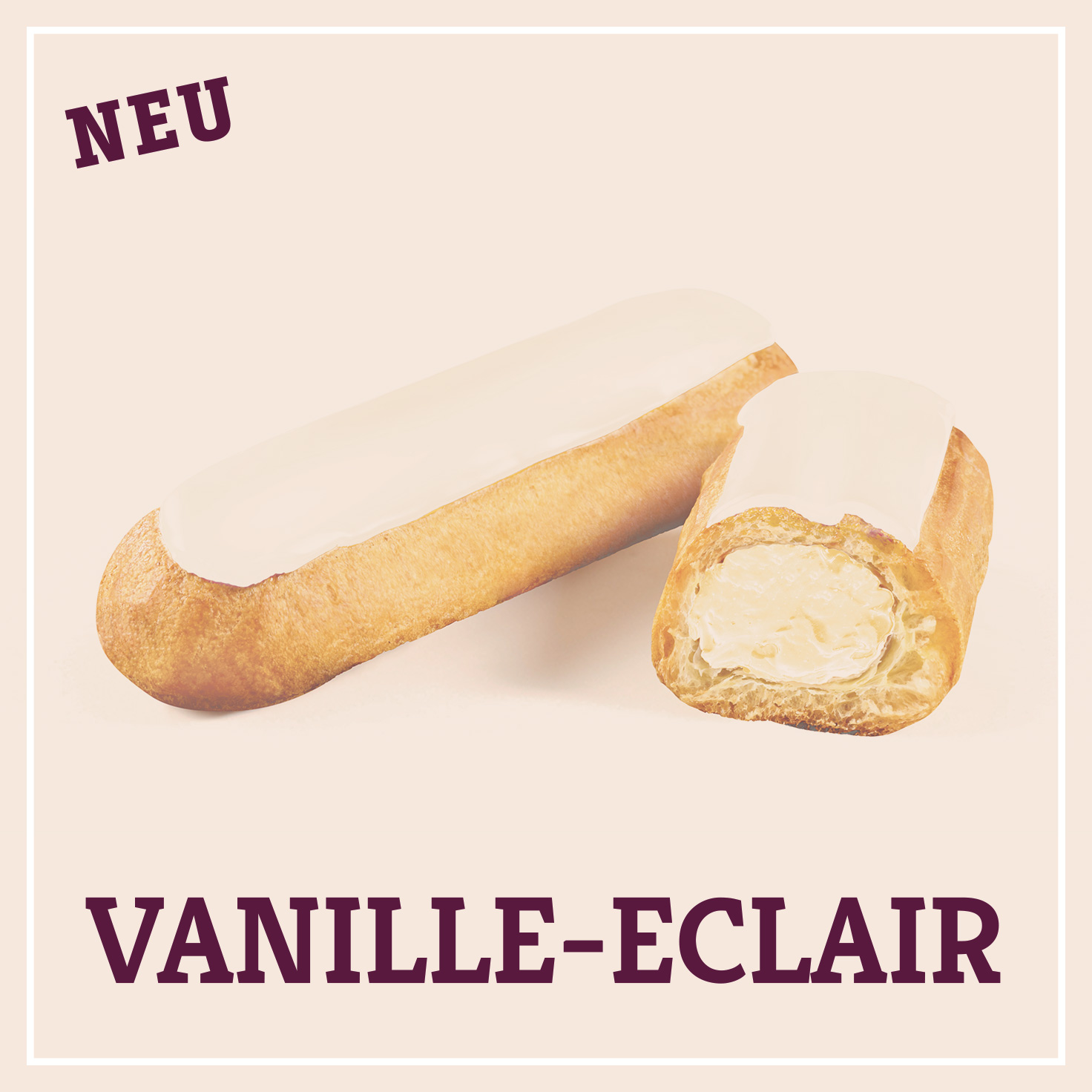 Heiss & Süß - Vanille-Eclair