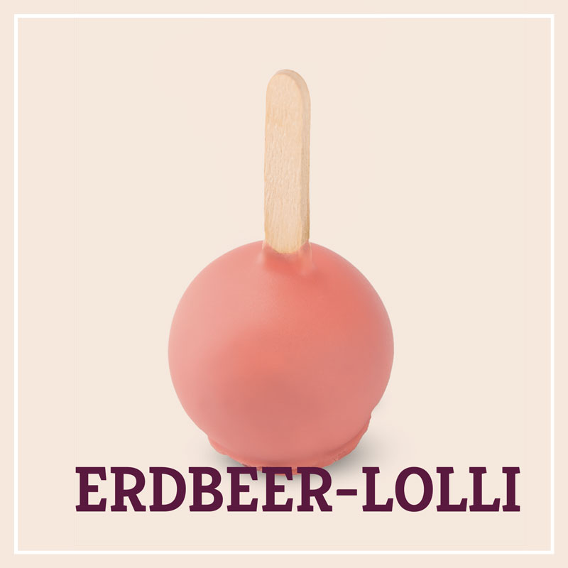 Heiss & Süß - Erdbeerlolli