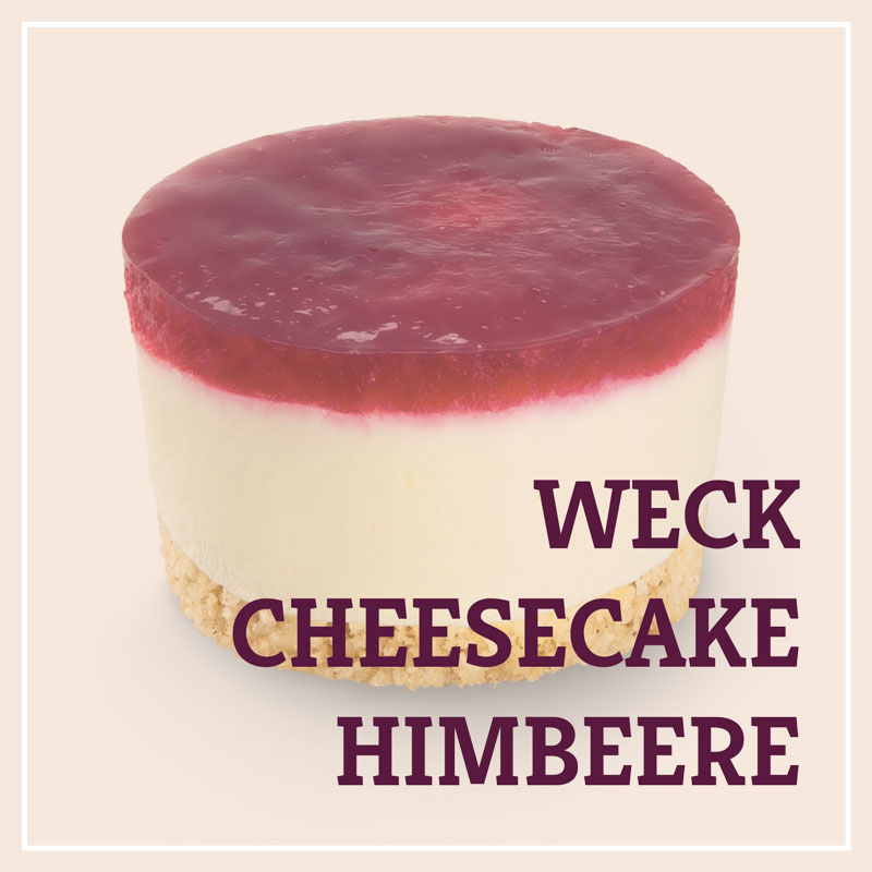 Heiss & Süß - Weck-Cheesecake Himbeere