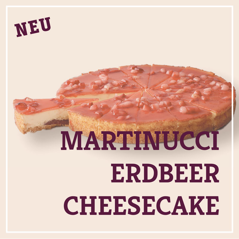 Martinucci Erdbeer Cheesecake