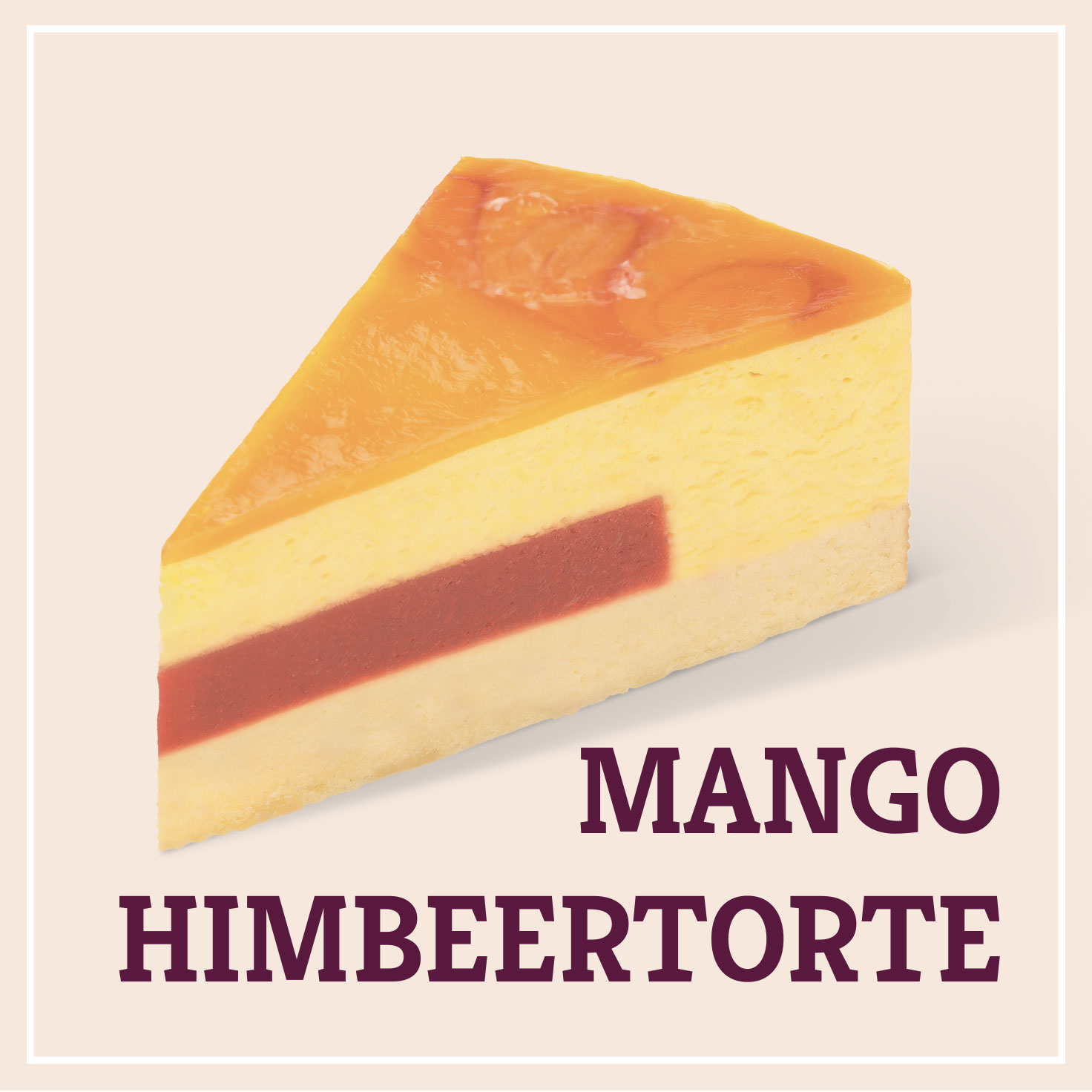 Heiss & Süß - Mango-Himbeertorte