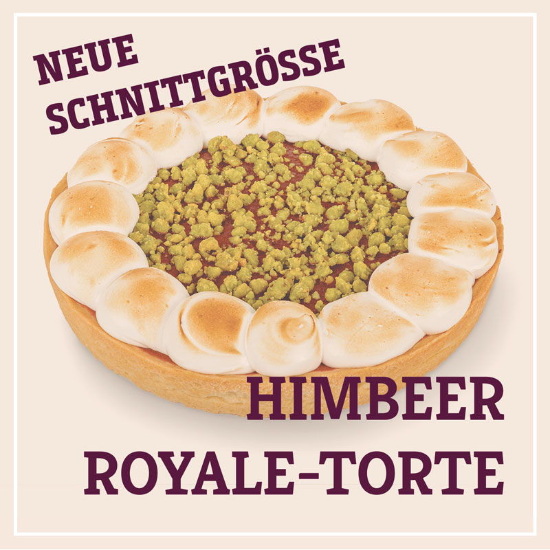 Heiss & Süß - Himbeer-Royale-Torte