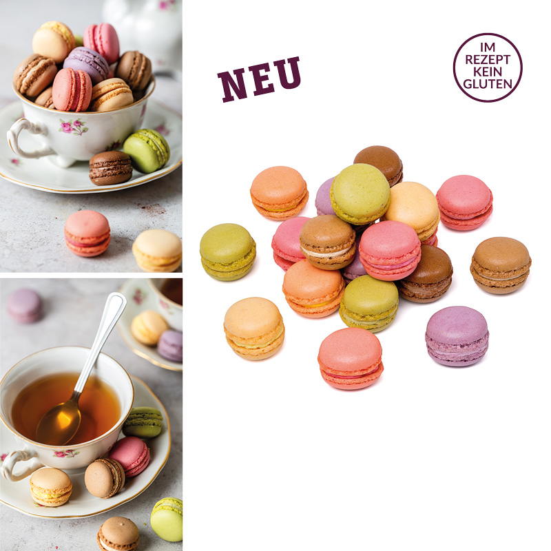 Heiss & Süß – Mini-Makronen gemischt Mini-Makronen gemischt