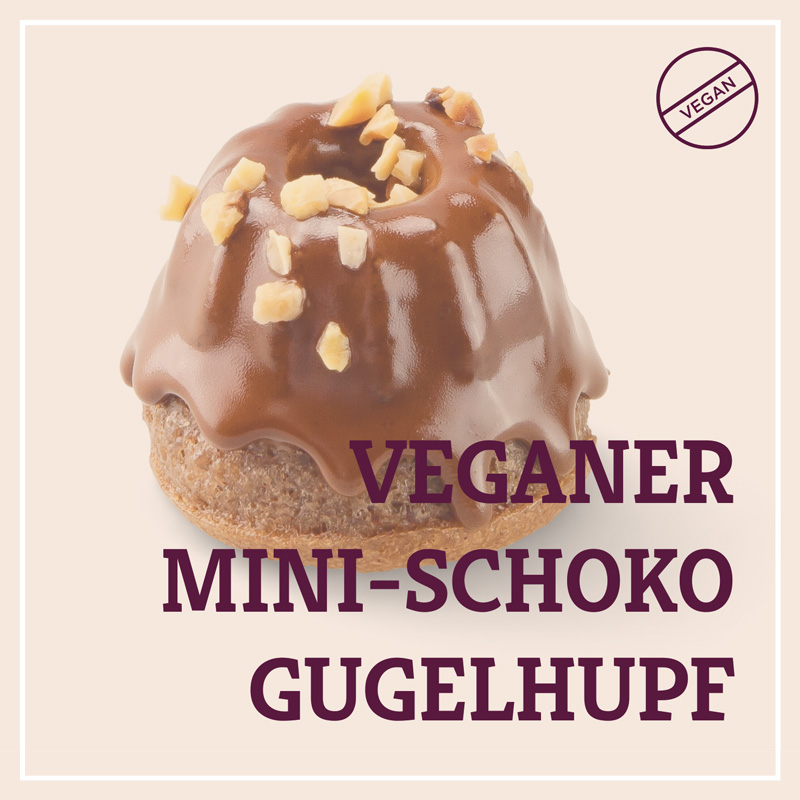 Heiss & Süß - Mini-Veganer Schoko-Gugelhupf