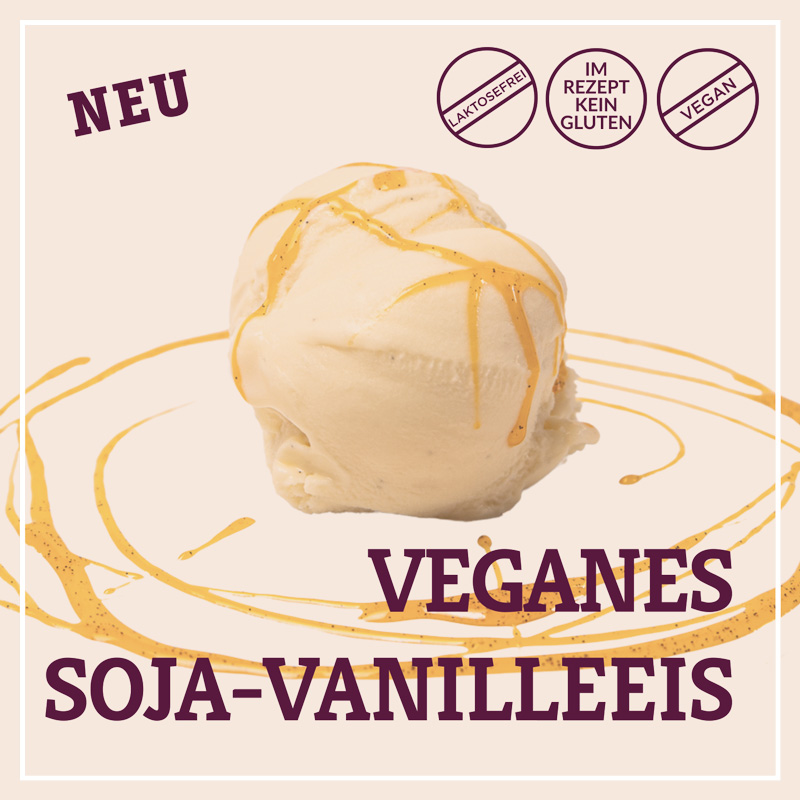 Heiss & Süß - Veganes Soja Vanilleeis